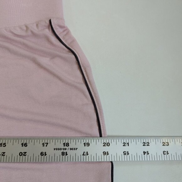 A Pea In The Pod Maternity Nursing 3 Piece Pajama Set Size Small Pink Sleepwear - Picture 11 of 15